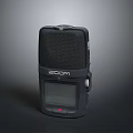 ZOOM Digital Audio Recorder Portable Electronic Device with Screen and Microphone