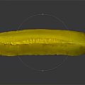 Fresh Juicy Yellow Lemon Slice With Bright Texture And Appearance