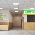 Functional Commercial Kitchen Interior With Stainless Steel Worktables Tiled Walls And Ceiling Lights