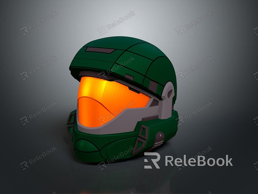 Sci-Fi Helmet Alien Helmet Helmet High Tech Helmet Game Helmet Helmet Helmet model