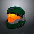 Sci-Fi Helmet Alien Helmet High Tech Helmet Game Helmet 3d model