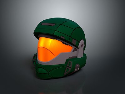 Sci-Fi Helmet Alien Helmet High Tech Helmet Game Helmet 3d model