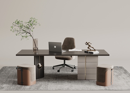 Modern Desk 3d model