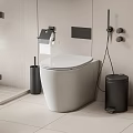 Smart toilet 3d model