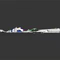 Character And Creature Weapon Parts With Colorful Accessories And Armor Components
