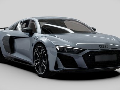 Audi R8 V10 Coupe 3d model