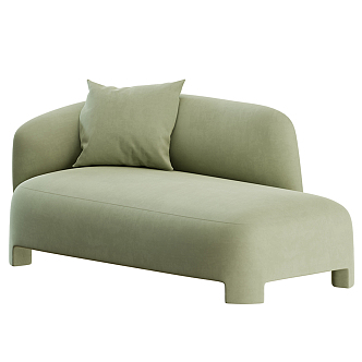 Modern chaise longue 3d model