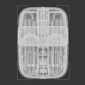 Blue And White Wooden Pedal Boat With Canopy Two Seats And Classic Design