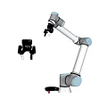 Industrial Robotic Arm And Mechanical Gripper Equipment For Precision Automation 3d model