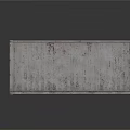 Weathered Industrial Metal Shipping Container With Corrugated Walls And Doors