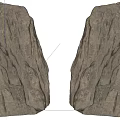 Natural Stone And Wood Sculptures With Textured Surfaces For Home Decor