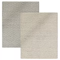 Modern Square Carpet Wool Pile Geometry 3d model