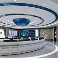Modern Control Room With Multiple Monitoring Screens Control Desks China Map Display And Working Staff
