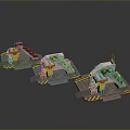 Sci-fi Items Sci-fi Components High-tech Components Sci-fi Equipment Sci-fi Scene Sci-fi Environment Game Scene 3d model