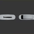 Two Sharp Silver Bladed Knives With Black Handles For Weapon