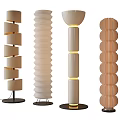Modern floor lamp 3d model