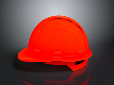 Red Tactical Weapon With Ergonomic Handle And High Impact Material Design 3d model