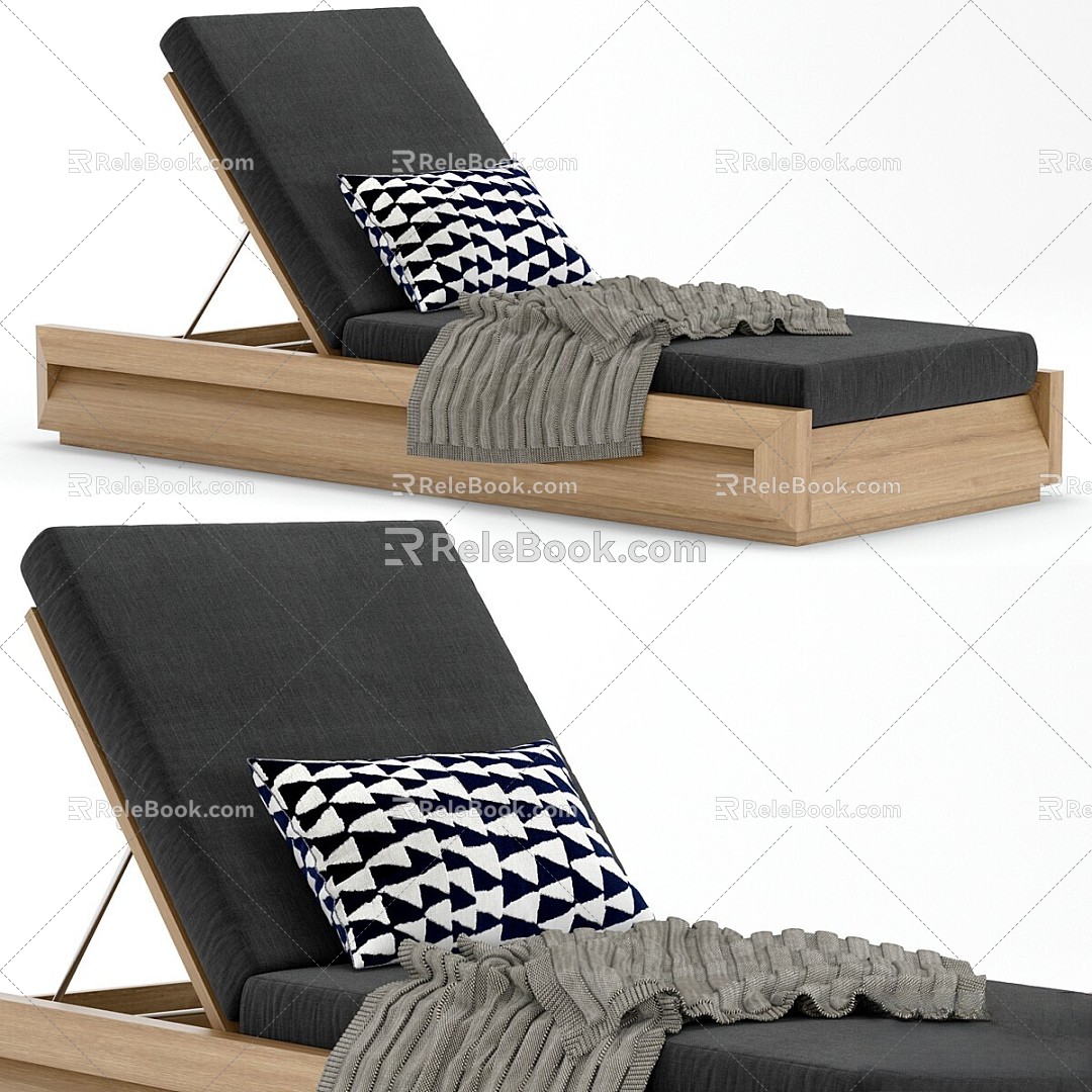 Sofa stool repair hardware Paloma outdoor furniture 3d model