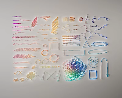 Modern Wall Decoration 3d model