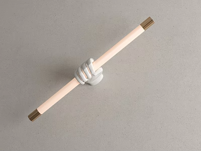 Modern wall lamp 3d model