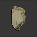 Chi chrysanthemum stone ancient fossil stone chrysanthemum fossil items 3d model