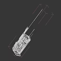 Gray Military Vehicle Model With Long Antenna And Detailed Structural Components