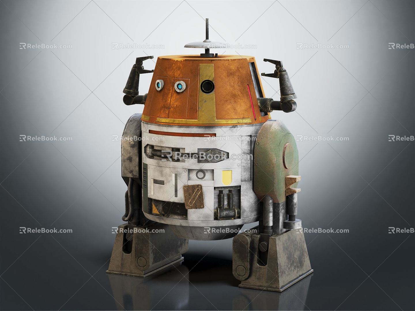 Industrial LOFT Robot Star Wars Robot 3d model