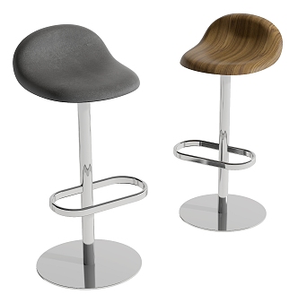 Modern Bar Chair 3d model