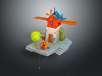 cartoon wooden house cartoon wooden house cartoon wooden house cartoon wooden house cartoon forest wooden house 3d model