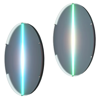 Modern Aurora wall lamp 3d model