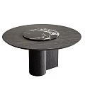 Round table 3d model