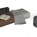 Modern Sofa Coffee Table 3d model