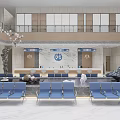 Spacious Court Hall With Service Desks And Seating Area