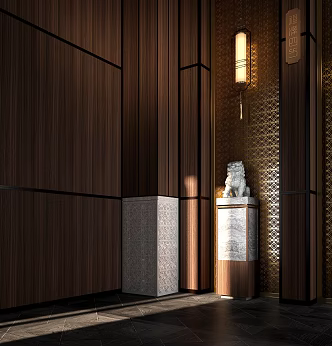 Hall 3d model