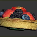 Commercial Baking Equipment For Crafting Fresh Fruit Tarts With Mixed Berries And Mango