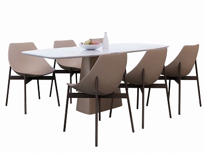 Italian Dining Table and Chair model