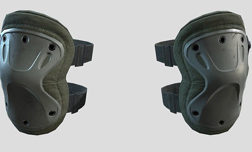 Weapons Tactical Knee Pads 3d model