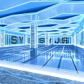 Swimming pool 3d model