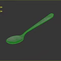 Sleek Metal Spoon as Essential Household Item for Daily Dining Use