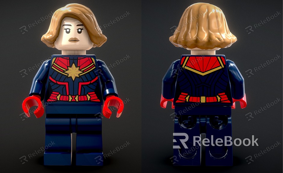 Toy Toy Toy Lego Doll Captain Surprise Toy model