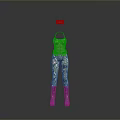 Stylish Camouflage Outfit With Cami Top Pants Hat And Gray Boots