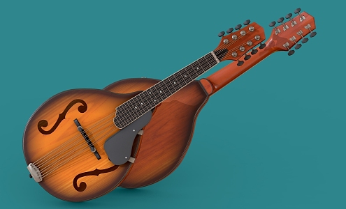 Musical Instruments Guitar National Characteristics Musical Instruments 3d model