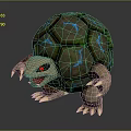 Turtle Cartoon Turtle Snapping Turtle Chickbill Turtle Reptile Cold Blooded Animal Reptile Class 3d model