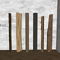 Modern Wooden Columns By Minetti Featuring Various Designs Textures And Colors