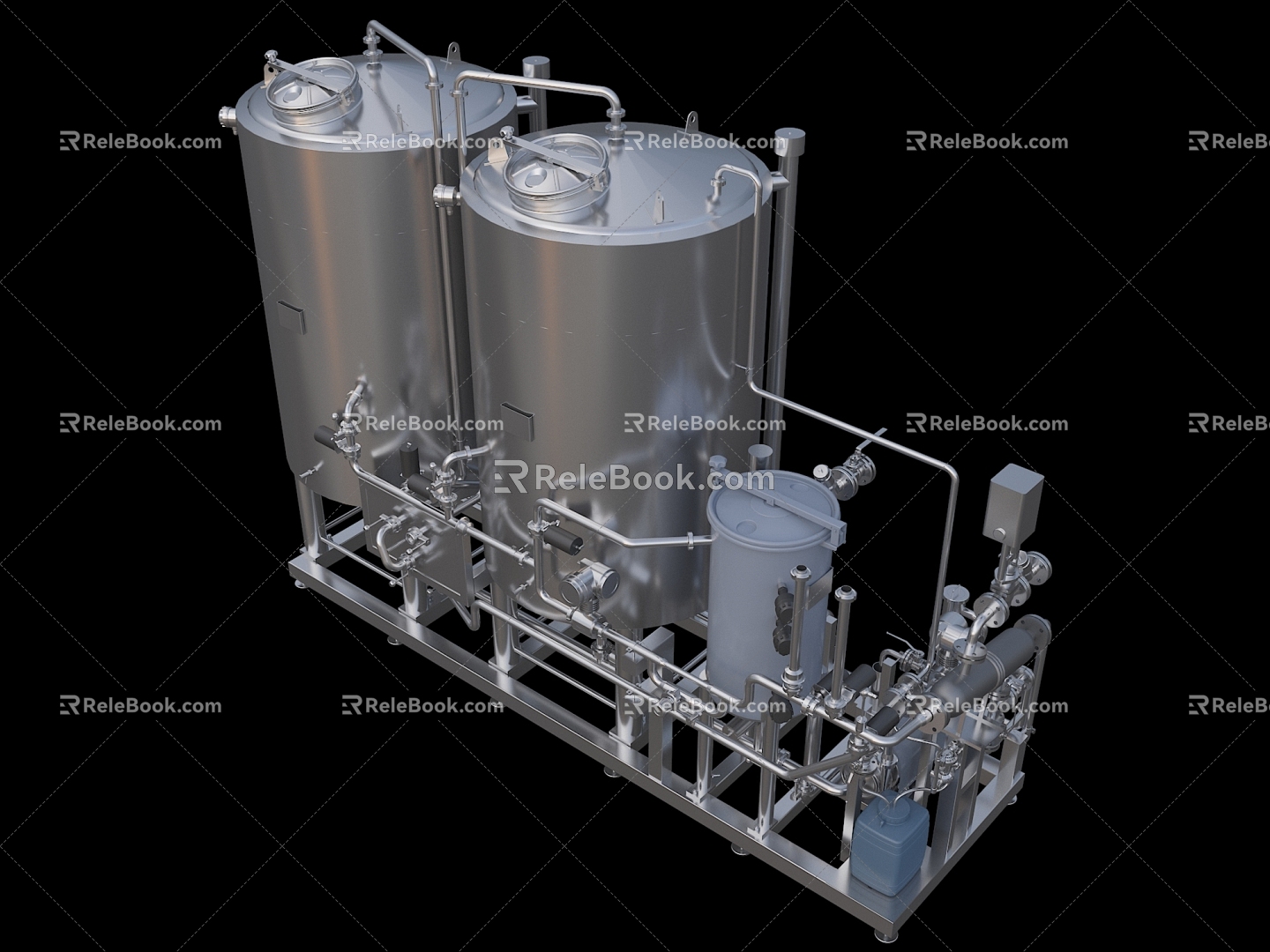 Mixing and mixing production line equipment model