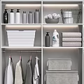 Bathroom Accessories Storage With Modern Shelves Towels Toiletries And Organizers