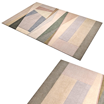 Square carpet 3d model