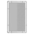 Full Length Brass Frame Mirror Reflecting Cozy Bedroom With Bed Wooden Nightstand And Vase