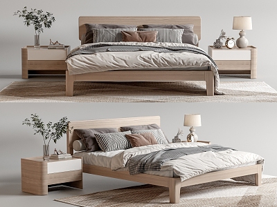 Nordic Double Bed model