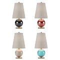 Table Lamp Metal Table Lamp Simple Table Lamp Lute 3d model